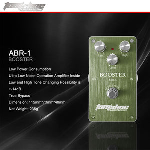 Pedal de efecto para guitarra Tom´sline | Booster TS-ABR-1