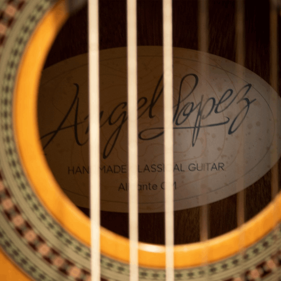 Guitarra acústica Angel López | Alicante CM