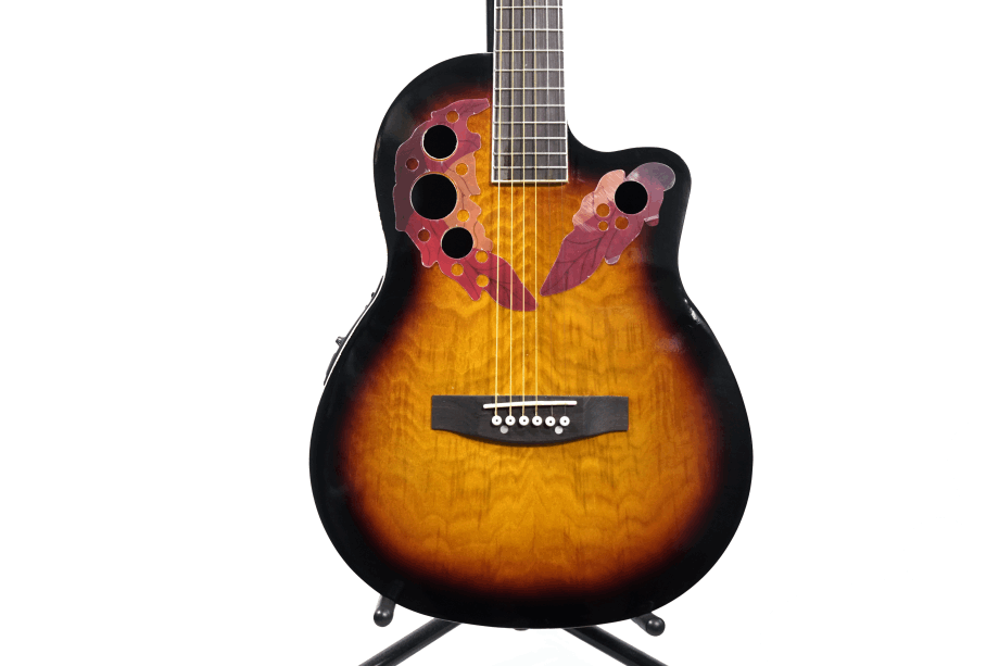 Guitarra Electroacústica tipo Ovation Campero | Serie EA-OV3