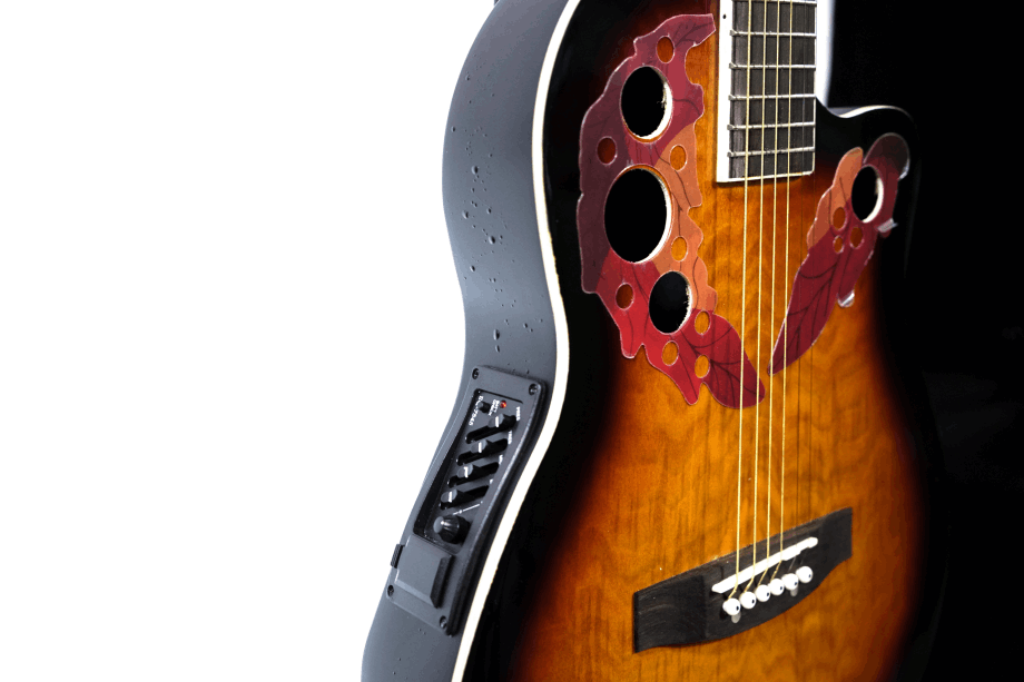 Guitarra Electroacústica tipo Ovation Campero | Serie EA-OV3