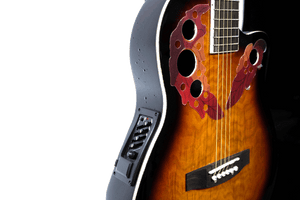 Guitarra Electroacústica tipo Ovation Campero | Serie EA-OV3
