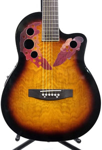 Guitarra Electroacústica tipo Ovation Campero | Serie EA-OV3