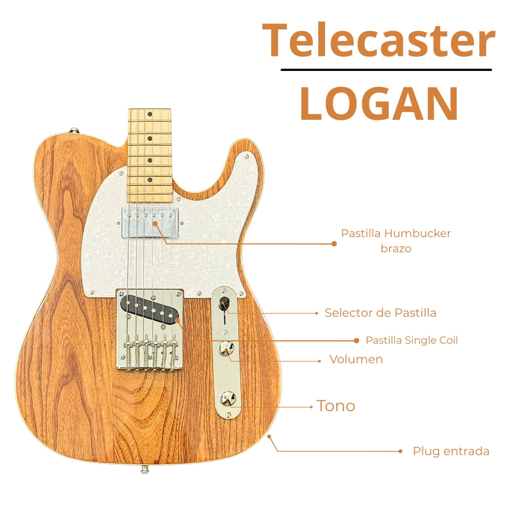 Guitarra Eléctrica Logan | Telecaster
