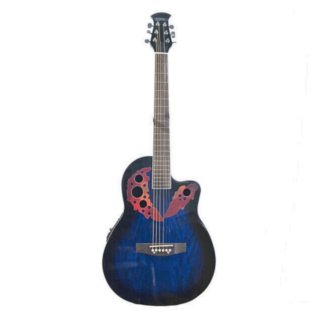 Guitarra Electroacústica tipo Ovation Campero | Serie EA-OV3