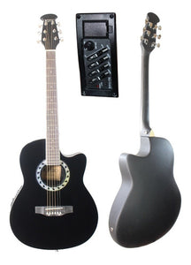 Guitarra Electroacústica tipo Ovation Campero | Serie EA-OV2