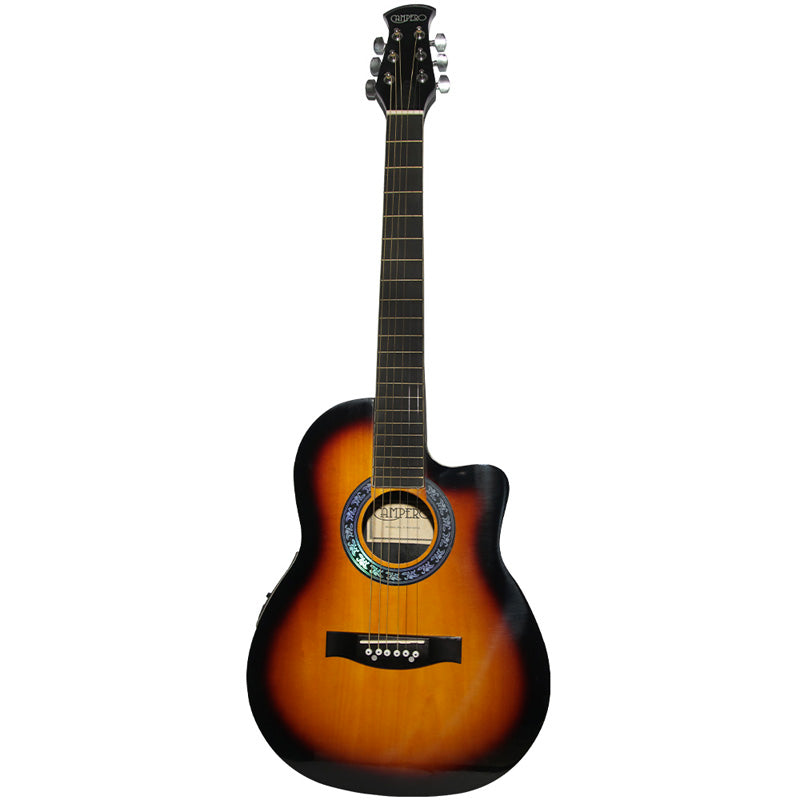 Guitarra Electroacústica tipo Ovation Campero | Serie EA-OV2