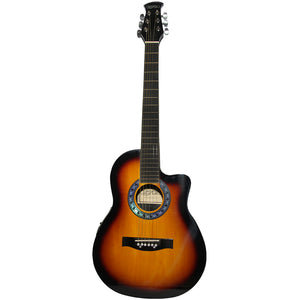 Guitarra Electroacústica tipo Ovation Campero | Serie EA-OV2