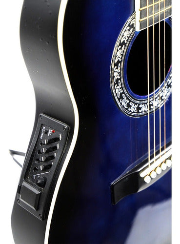 Guitarra Electroacústica tipo Ovation Campero | Serie EA-OV2