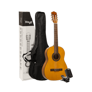 Paquete Guitarra Acústica Clásica | Stagg SCL-50 Natural