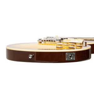 Guitarra Eléctrica Stagg Les Paul Sunburst | Tapa Maple Flameado