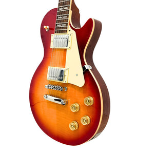 Guitarra Eléctrica Stagg Les Paul Sunburst | Tapa Maple Flameado
