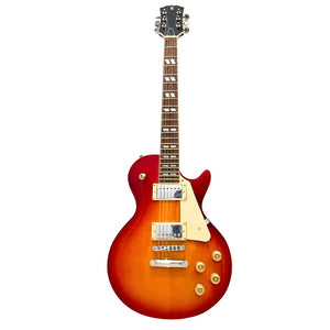Guitarra Eléctrica Stagg Les Paul Sunburst | Tapa Maple Flameado